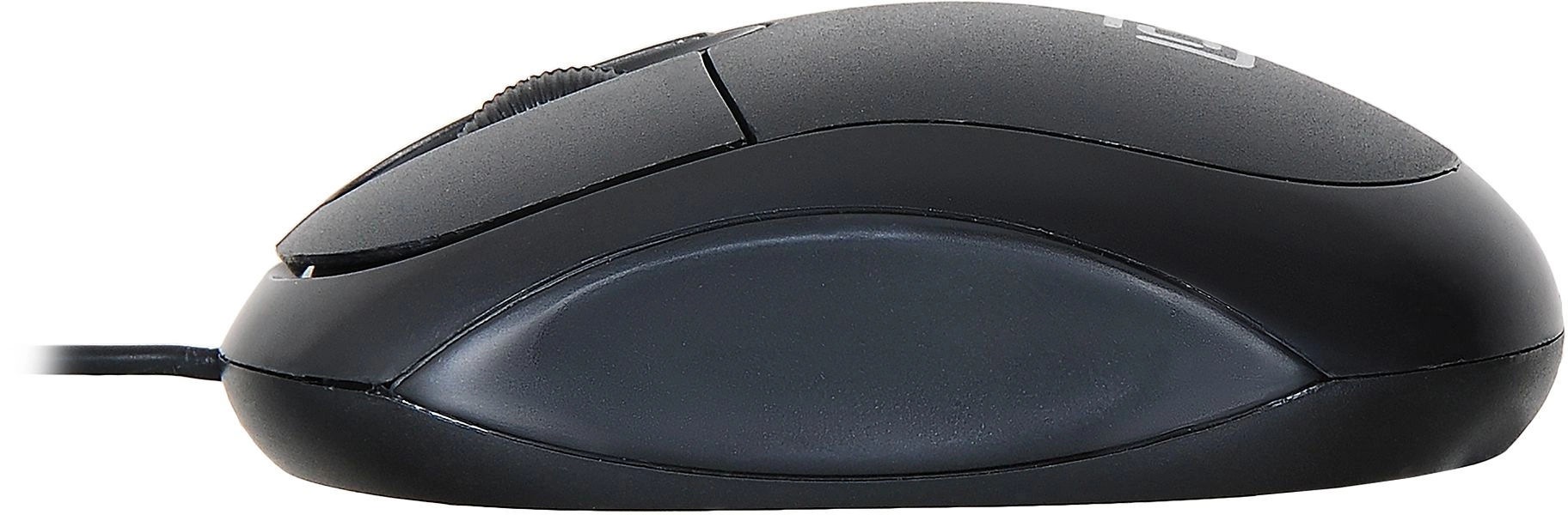 Мышь Оклик 105S черный оптическая 800dpi USB для ноутбука 3but (400941)