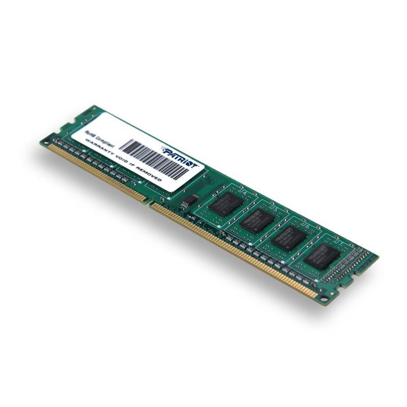 Память DDR3 4Gb 1333MHz Patriot PSD34G13332 RTL PC3-10600 CL9 DIMM 240-pin 1.5В