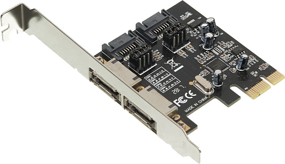 Контроллер PCI-E ASM1061 SATA III 2xSATA Ret