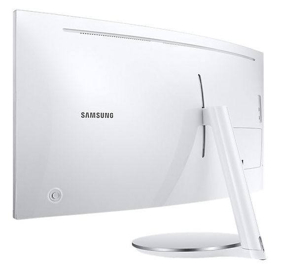 Монитор Samsung 34" C34J791WTI белый VA LED 4ms 21:9 HDMI M/M полуматовая HAS 3000:1 300cd 178гр/178гр 3440x1440 DisplayPort USB 7.7кг