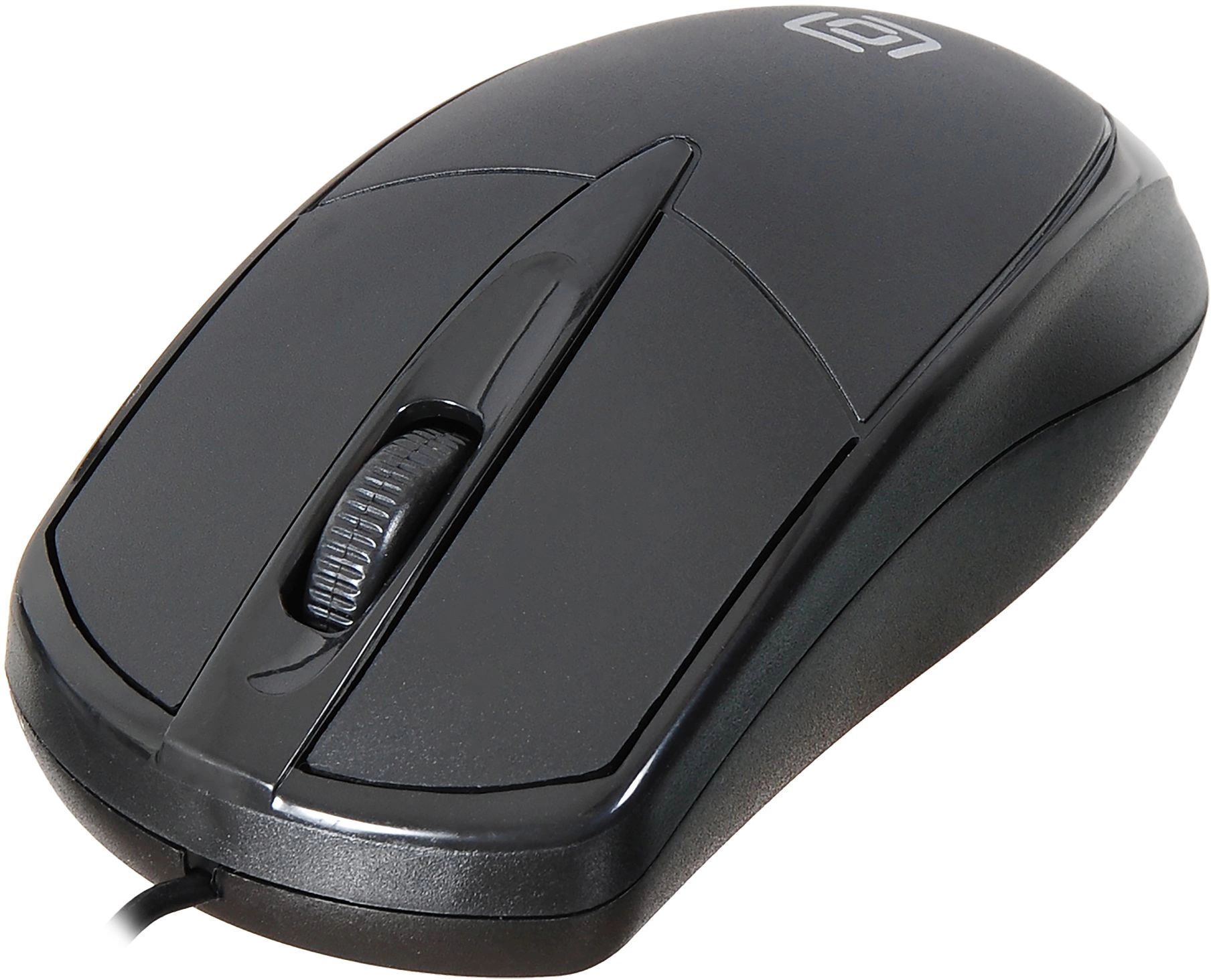 Мышь Оклик 125M черный оптическая 1200dpi USB 3but (1175317)