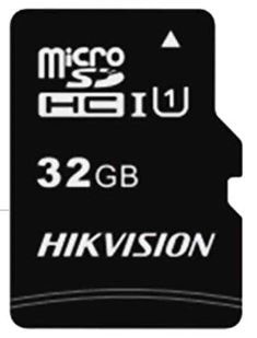Флеш карта microSDHC 32GB Hikvision HS-TF-C1(STD)/32G/ZAZ01X00/OD w/o adapter