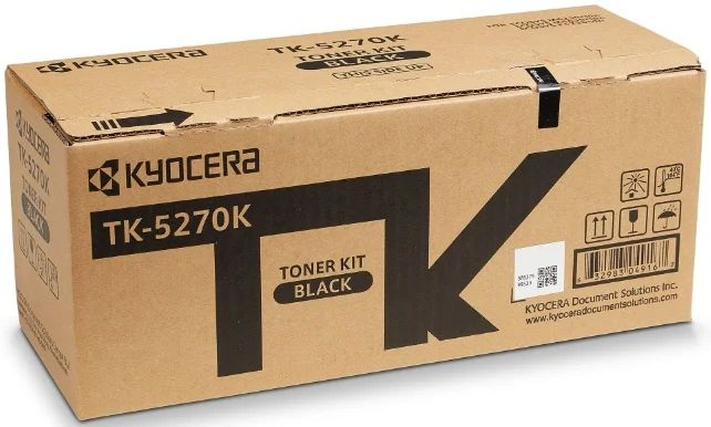Тонер Картридж Kyocera TK-5270K черный (8000стр.) для Kyocera M6230cidn/M6630cidn/P6230cdn