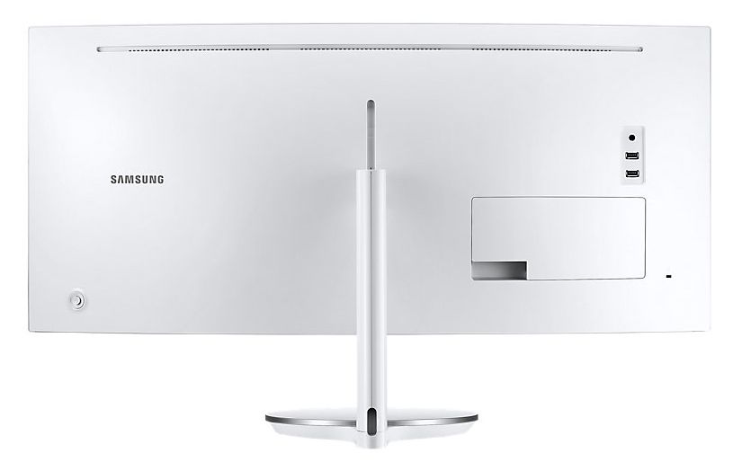 Монитор Samsung 34" C34J791WTI белый VA LED 4ms 21:9 HDMI M/M полуматовая HAS 3000:1 300cd 178гр/178гр 3440x1440 DisplayPort USB 7.7кг