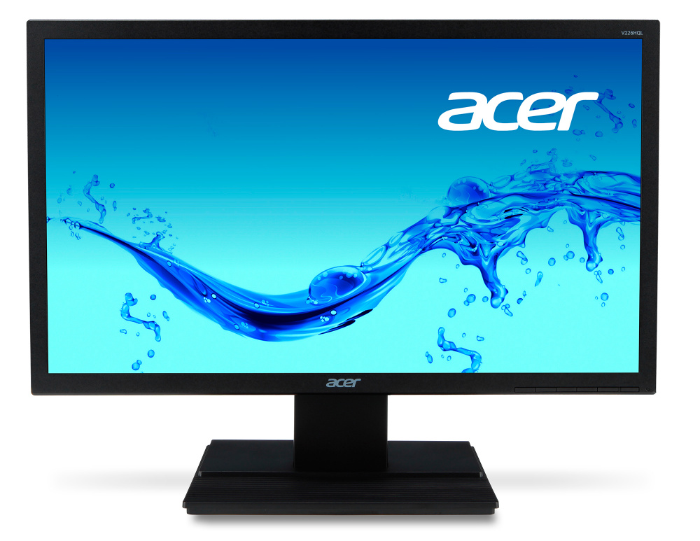 Монитор Acer 21.5" V226HQLBb черный TN+film LED 5ms 16:9 матовая 200cd 90гр/65гр 1920x1080 D-Sub FHD 3.20кг
