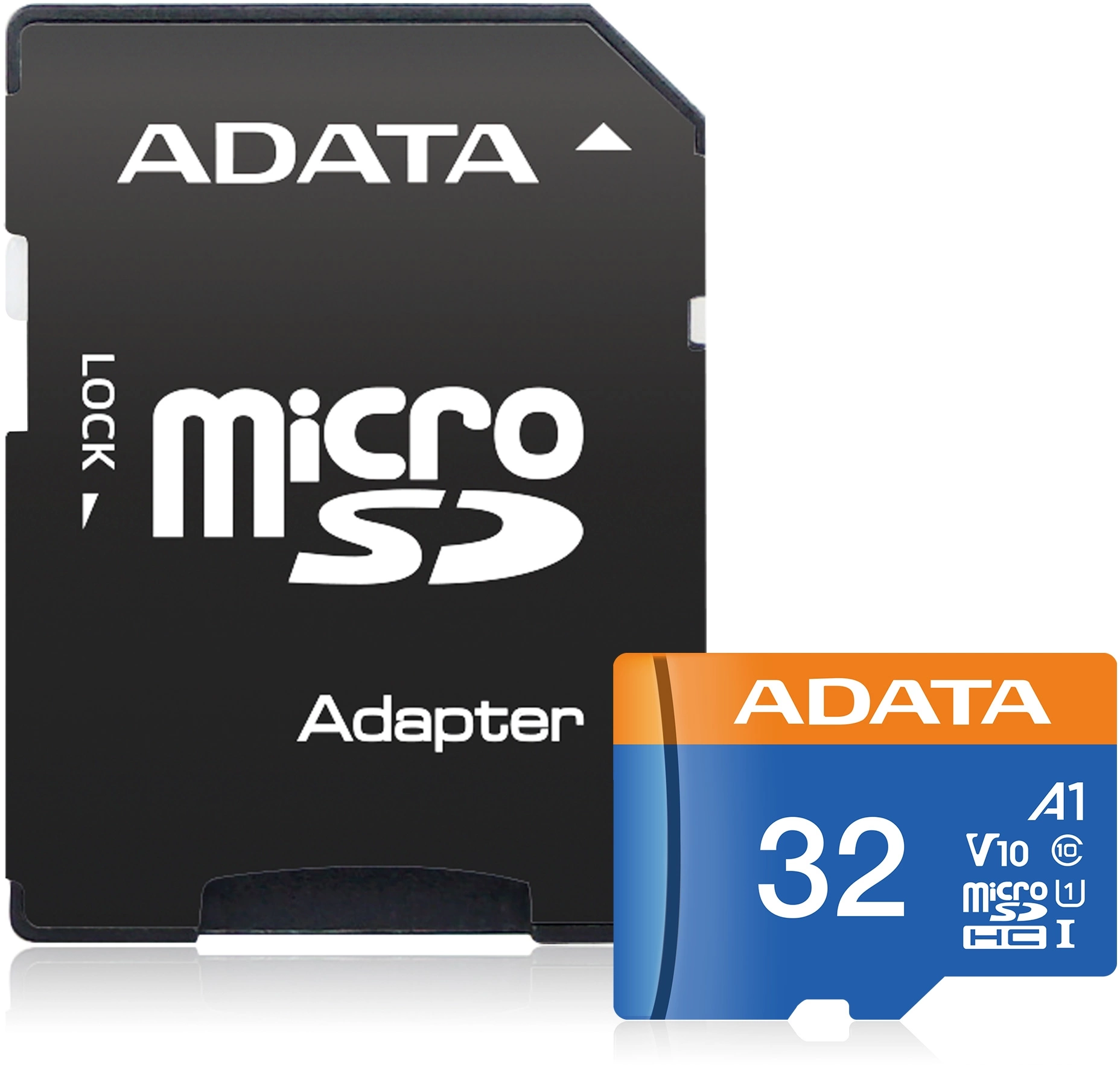 Флеш карта microSDHC 32GB A-Data AUSDH32GUICL10A1-RA1 Premier Pro + adapter