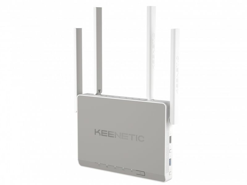Роутер беспроводной Keenetic Ultra (KN-1810) AC2600 10/100/1000BASE-TX/4G ready белый