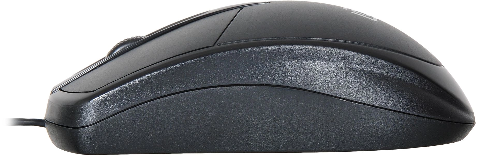 Мышь Оклик 125M черный оптическая 1200dpi USB 3but (1175317)