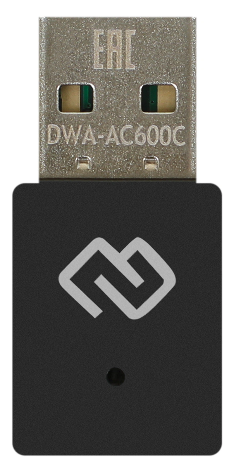 Сетевой адаптер Wi-Fi Digma DWA-AC600C AC600 USB 2.0 (ант.внутр.) 1ант.