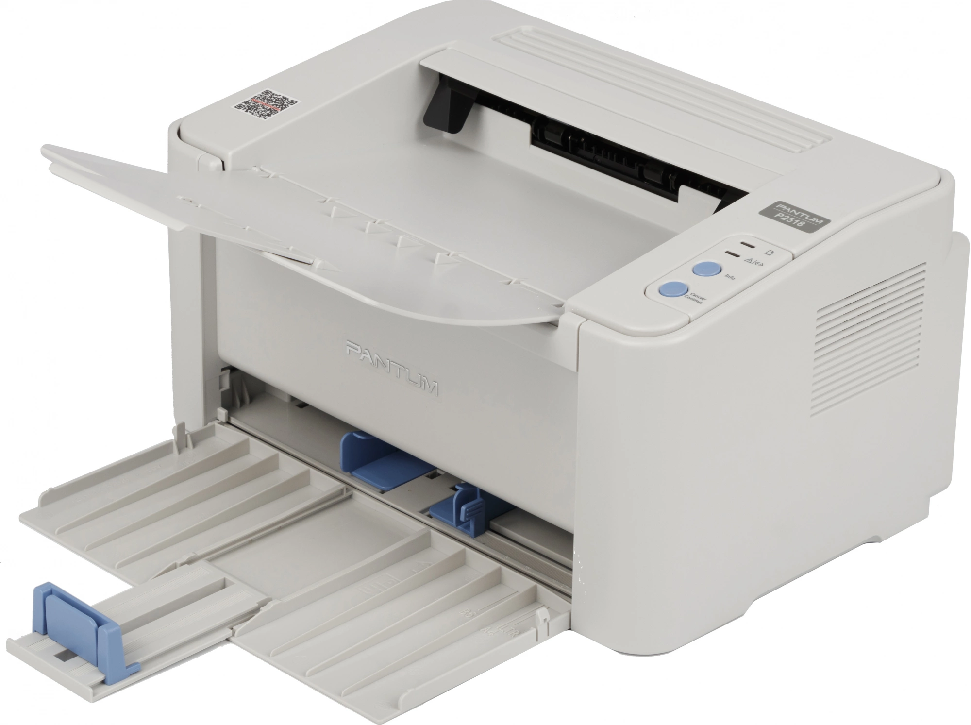 Принтер лазерный Pantum P2518 A4 серый