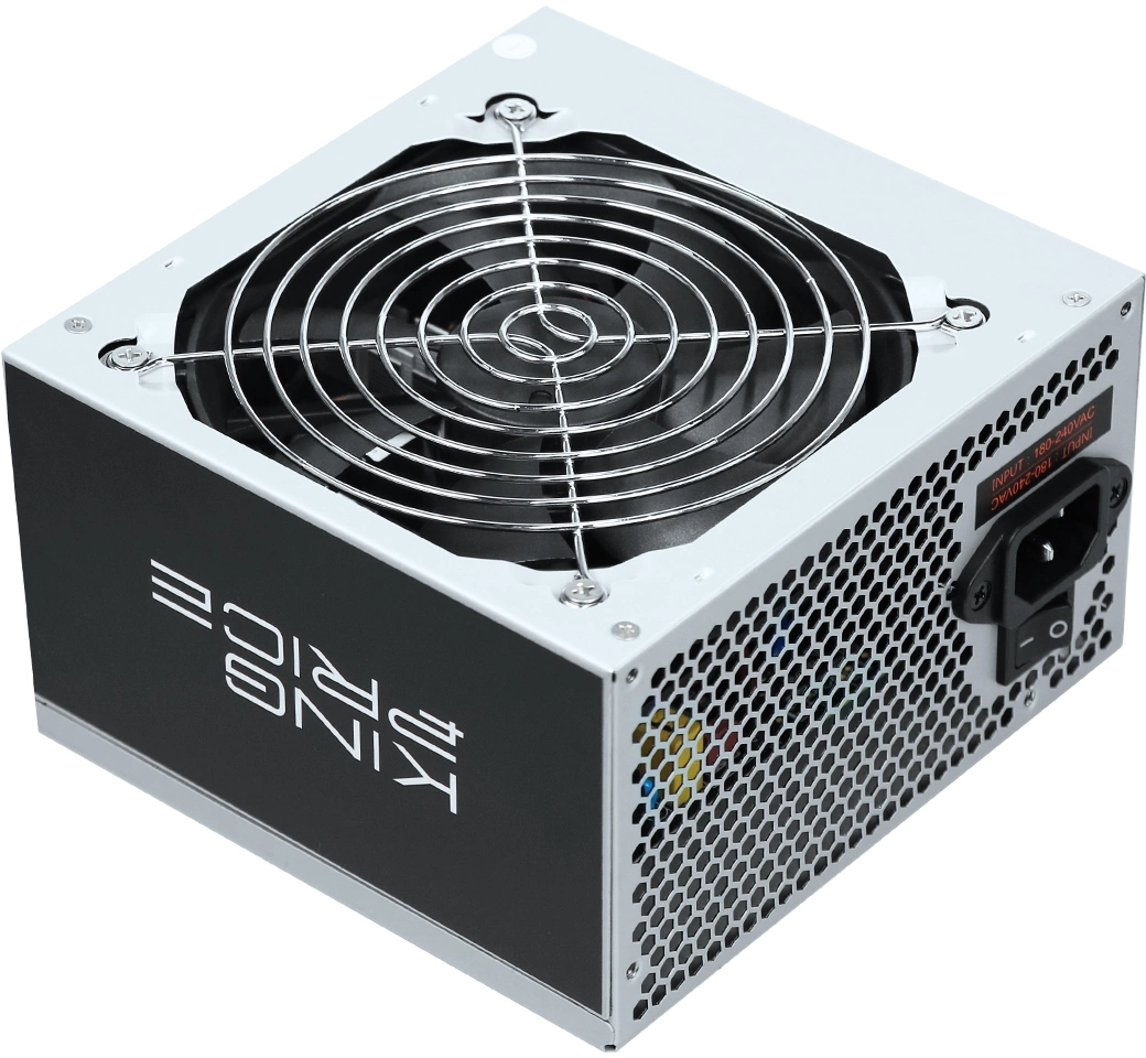 Блок питания KingPrice ATX 400W KPPSU400 (20+4pin) 120mm fan 3xSATA