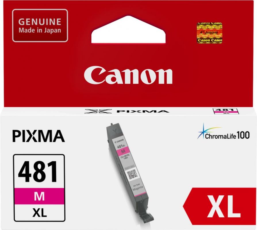 Картридж струйный Canon CLI-481XL M 2045C001 пурпурный для Canon Pixma TS6140/TS8140TS/TS9140/TR7540/TR8540