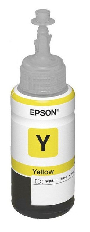 Картридж струйный Epson T6644 C13T66444A желтый (70мл) для Epson L100