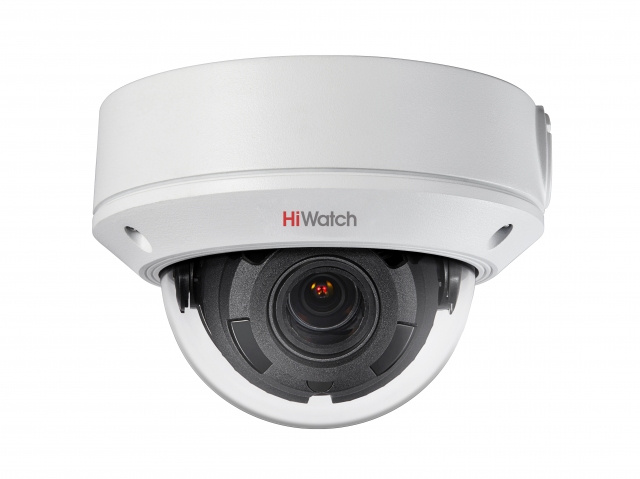 Видеокамера IP Hikvision HiWatch DS-I258 2.8-12мм цветная корп.:белый