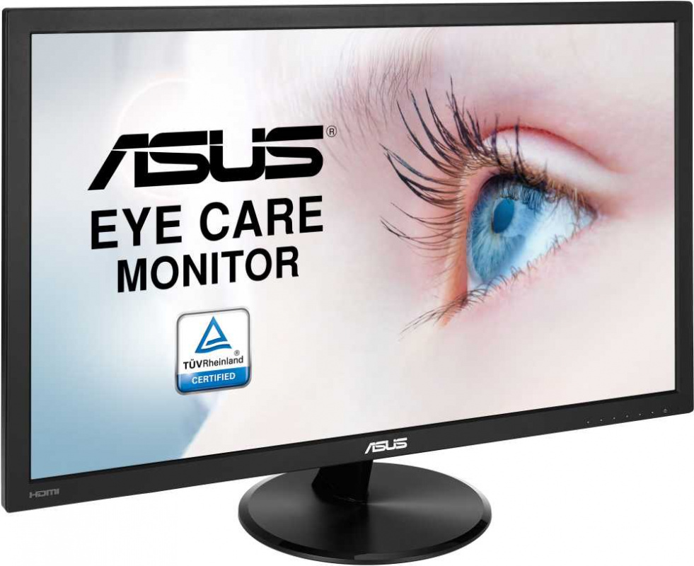 Монитор Asus 23.6" VP247HAE черный VA 5ms 16:9 HDMI матовая 3000:1 250cd 178гр/178гр 1920x1080 D-Sub FHD 5.8кг