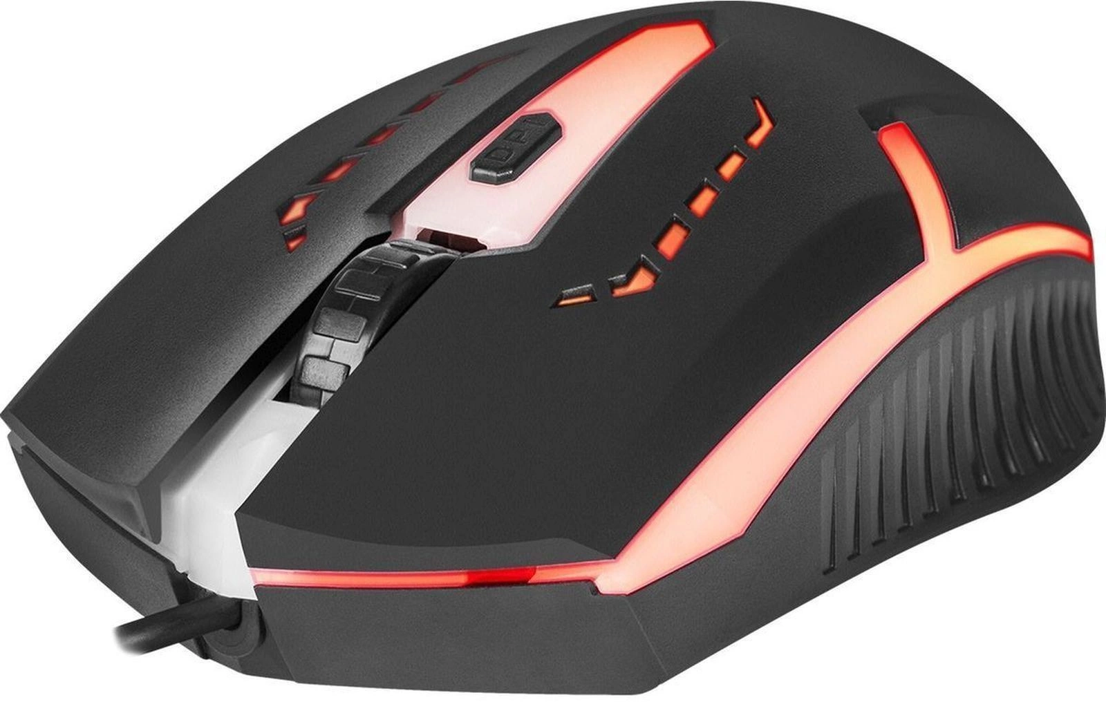 Мышь Defender Flash MB-600L черный оптическая 1200dpi USB 3but (52600)