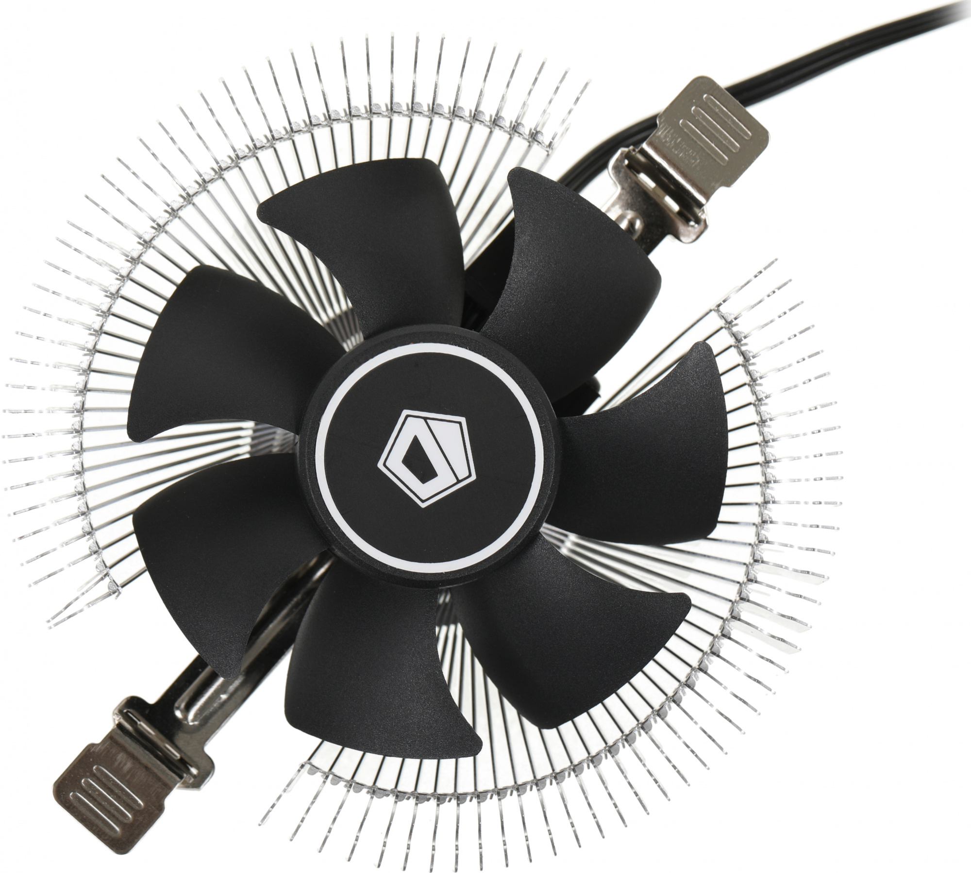 Устройство охлаждения(кулер) ID-Cooling DK-01S Soc-AM5/AM4/1200/1700/1851 черный 3-pin 24dB Al 65W 144gr Ret