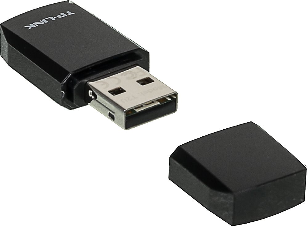 Сетевой адаптер WiFi TP-Link Archer T2U USB 2.0 (ант.внутр.)